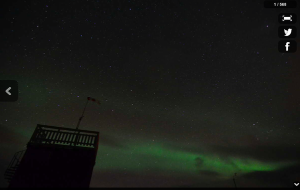 Armchair aurora watching