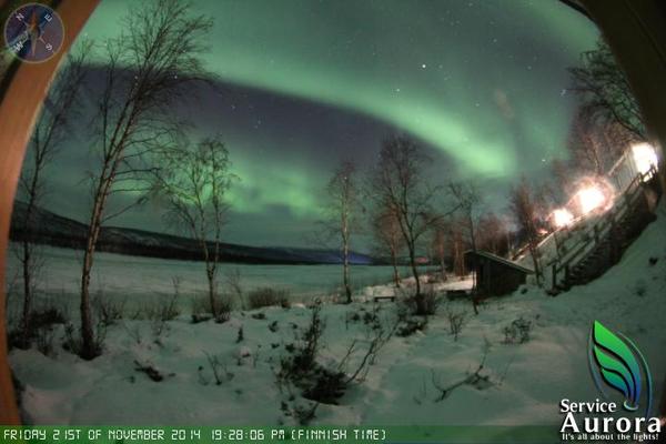 Armchair aurora watching