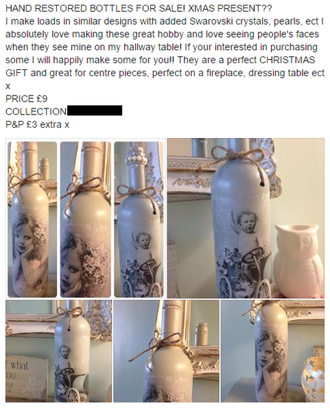 Stupid Facebook selling.