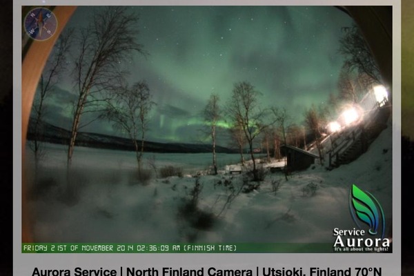 Armchair aurora watching