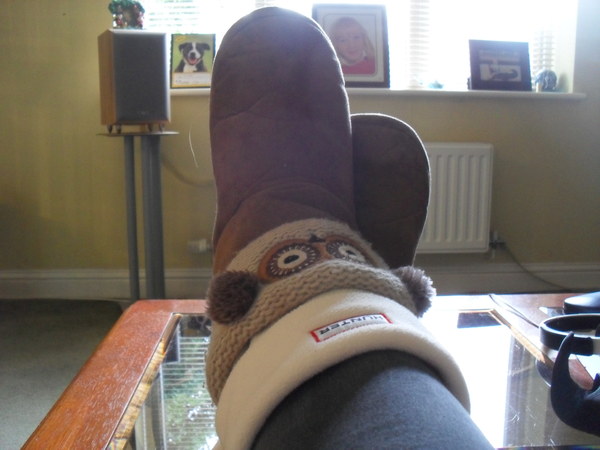 Cheap ways to feel a bit warmer, add yours.