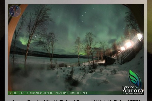 Armchair aurora watching