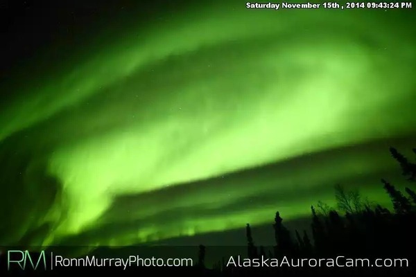 Armchair aurora watching