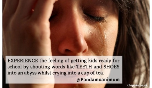 Aaarrrghhh DD and getting out of the door for school...
