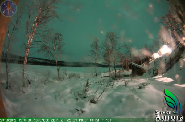 Armchair aurora watching