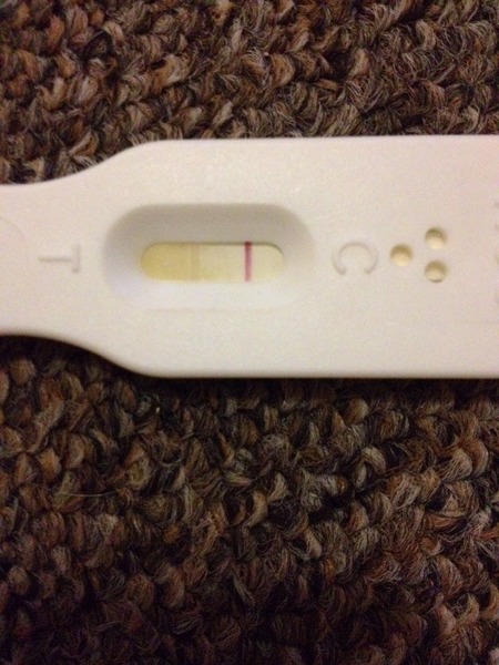 very very faint line on pregnancy test