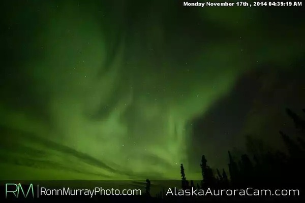 Armchair aurora watching
