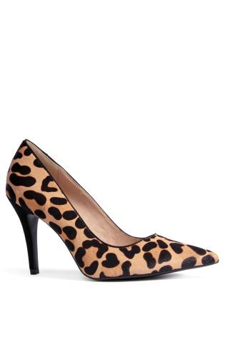 Leopard print flats