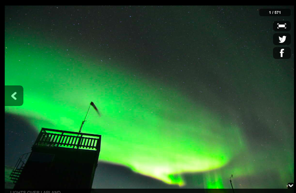 Armchair aurora watching