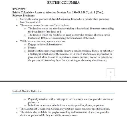 Should MN support a BPAS call for non-protest 'buffer zones' outside abortion clinics? Tell MNHQ what you think