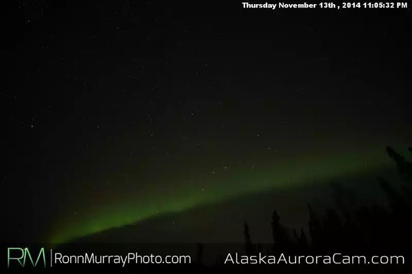 Armchair aurora watching