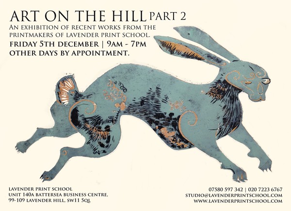 Printmaking Exhibition at Lavender Print School