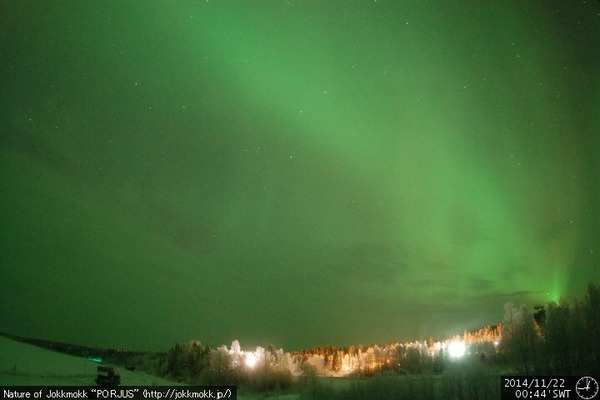 Armchair aurora watching