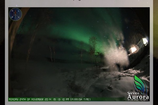 Armchair aurora watching