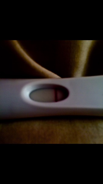 Faint positive line on test?