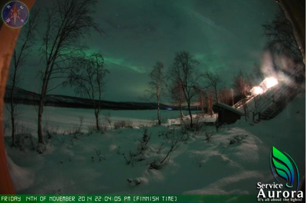 Armchair aurora watching