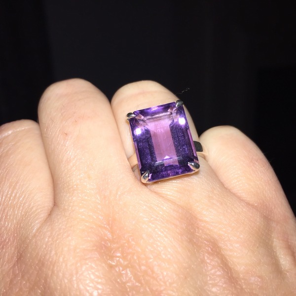 A pretty ring, but not an expensive one. In fact, a very budget one.
