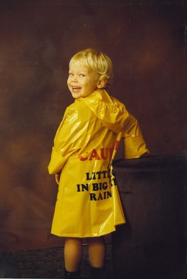 Yellow coat for a 2yo?