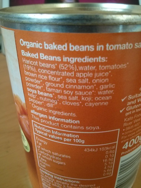 whole earth baked beans are very healthy
