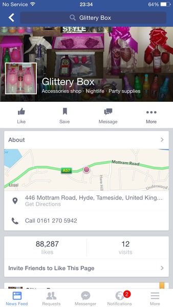 Stupid Facebook selling.