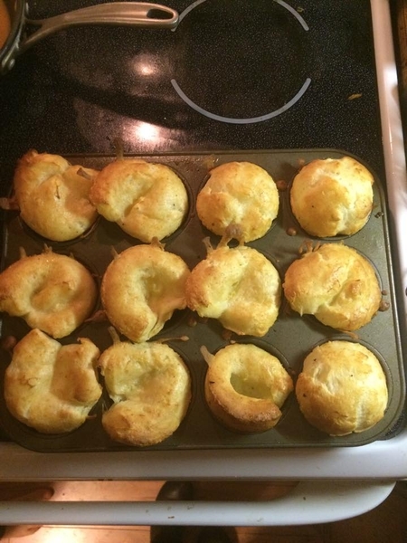 to be awfully proud of the Yorkshire puddings I made yesterday?