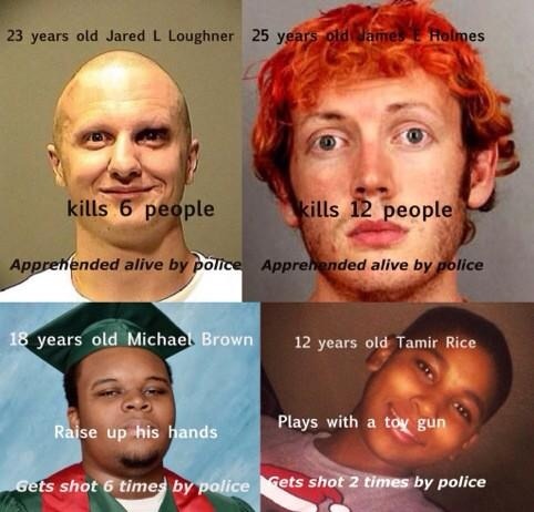 Aibu too not understand the reaction of the Ferguson Michael Brown in the USA