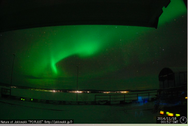 Armchair aurora watching