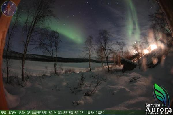 Armchair aurora watching