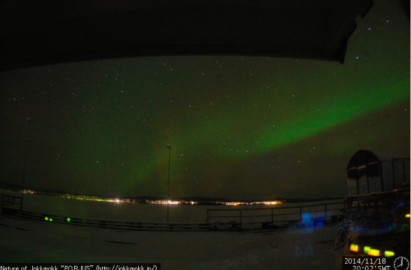 Armchair aurora watching