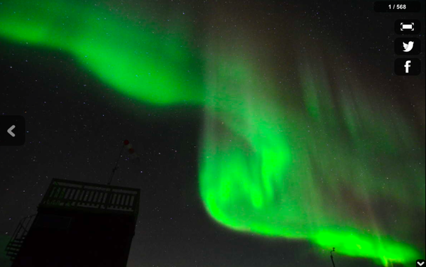 Armchair aurora watching