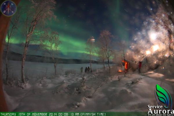 Armchair aurora watching