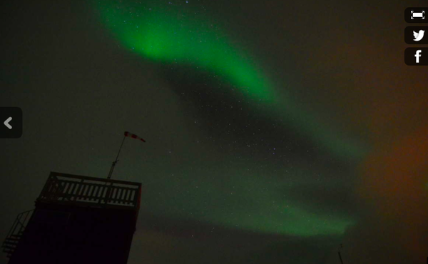 Armchair aurora watching