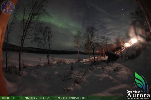 Armchair aurora watching