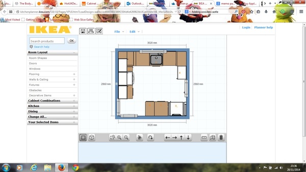 Kitchen plan help