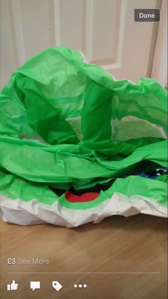 Stupid Facebook selling.