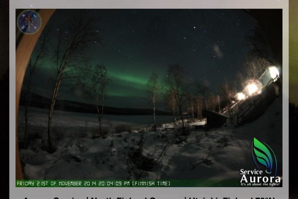 Armchair aurora watching