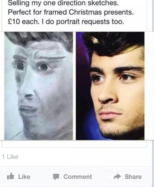 Stupid Facebook selling.