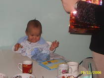 Can you believe my teeny tiny premmie developmentally delayed baby is 9!