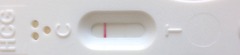 very very faint line on pregnancy test