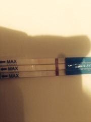 Me & hunny think we see a faint line... Does anyone else?!
