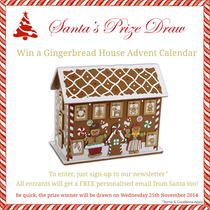 Win a Free Gingerbread Advent Calendar & Letter From Santa