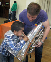 Interactive Music Event for Children with Disabilities
