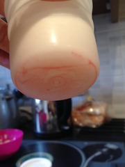Red fatty milk