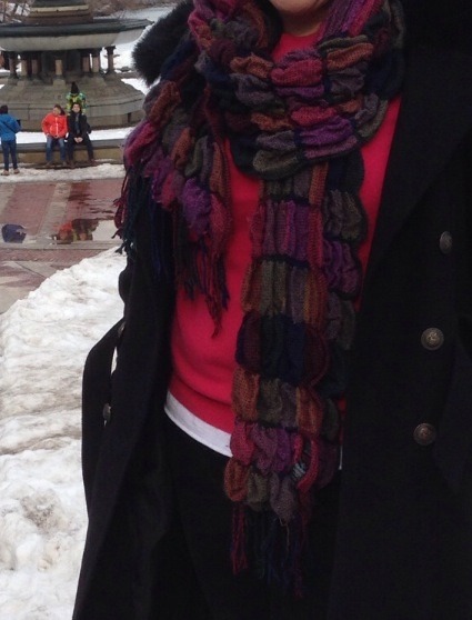 To ask you to find my favourite scarf for me please?!