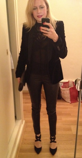 Pleather leggings?