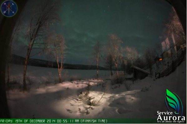 Armchair aurora watching