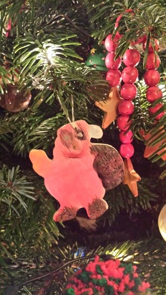 to ask for photos of your most bonkers Christmas decorations?