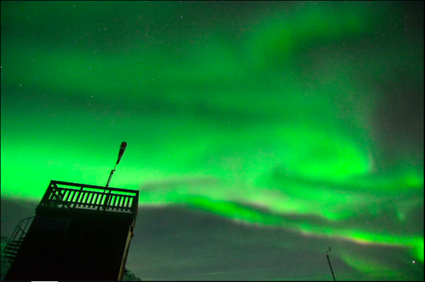 Armchair aurora watching