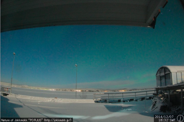 Armchair aurora watching