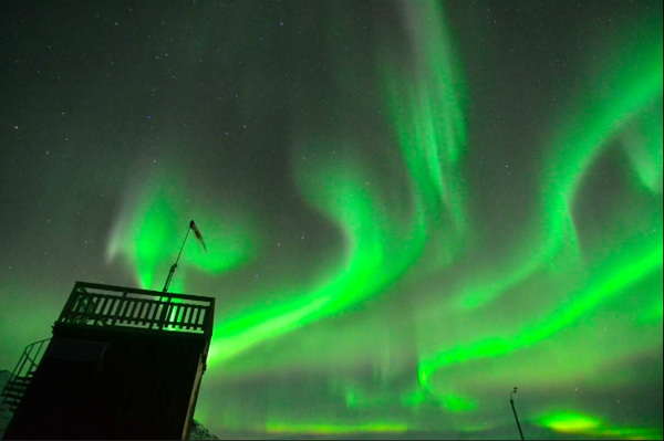 Armchair aurora watching